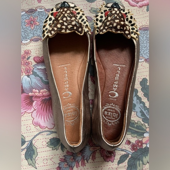 Jeffery Cambell flats cheetah print animal shoes women’s handmade shoe unique - Picture 7 of 10